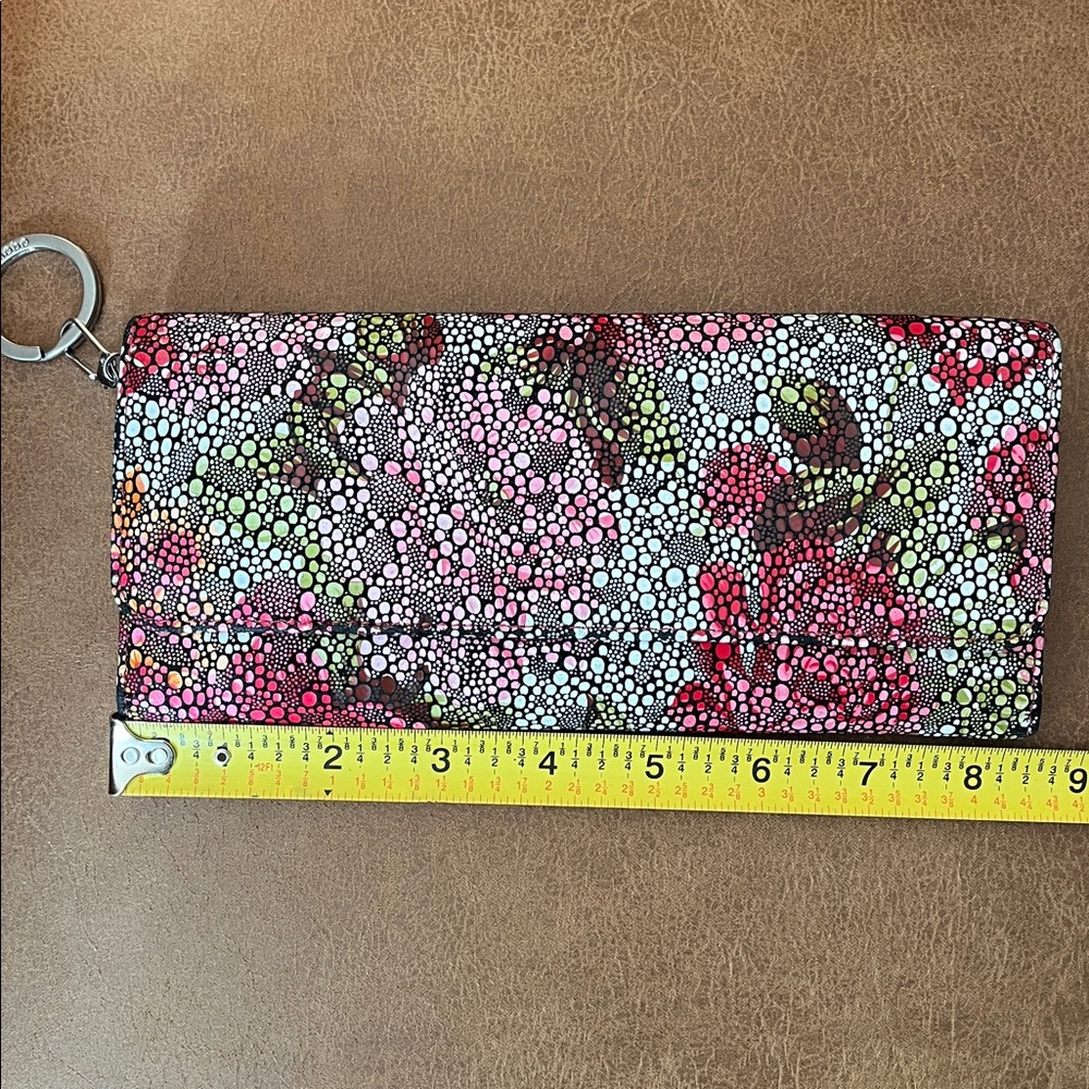 HOBO Leather Trifold Wallet Multicolor - Picture 8 of 9